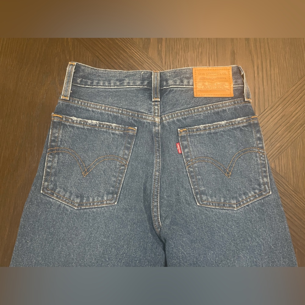Levi's WEDGIE STRAIGHT 100% COTTON HIGH RISE - Picture 5 of 6